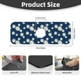 thumbnail image 2 of Sikiie Daisies Flowers Splash Guard for Sink Faucet-1 PC Super Absorbent Fast Drying Mat Sink Gadgets-Splash Guard for Kitchen, Sink Mat, 2 of 7