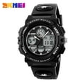 thumbnail image 2 of SKMEI 1163 Montres Enfants Sports de Plein Air Montre pour Enfants Montre-Bracelet Numérique à Quartz pour Garçons Filles Montres avec Bracelet en PU Alarme DEL Lumineuse Étanche Date Résistance aux Chocs Accessoires Portables, 2 of 7