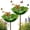 Green-2pcs, variant on Metal Flower Garden Stakes Bird Bath, 2026 New Handmade Metal Flower Garden Stake, for Colorful Bee/Butterfly/Bird Watering (Purple-2PCS)