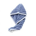 thumbnail image 2 of Gorro para el cabello seco para mujer, pañuelo engrosado y súper absorbente para limpiar el cabello, gorro de secado rápido, toalla para el cabello seco, 2 of 5
