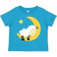 thumbnail image 3 of Inktastic Cute Sheep, Sleeping Sheep, Moon, Stars, Sleepy Boys or Girls Toddler T-Shirt, 3 of 5