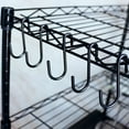 thumbnail image 6 of Ludlz 4/8Pcs Heavy Duty S Hooks Pan Pot Holder Rack Hooks Hanging Hangers S Shaped Hooks for Kitchenware Pots Utensils Clothes Bags Towels Plants Bathroom Hangers Holder, 6 of 7