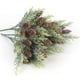 thumbnail image 5 of Matsuzay 4 piezas ramas agujas decoración Artificial nieve falsos pino con Greenerys racimos de pino hojas de pino ramitas de Kits de decoración para fiestas B, 5 of 6