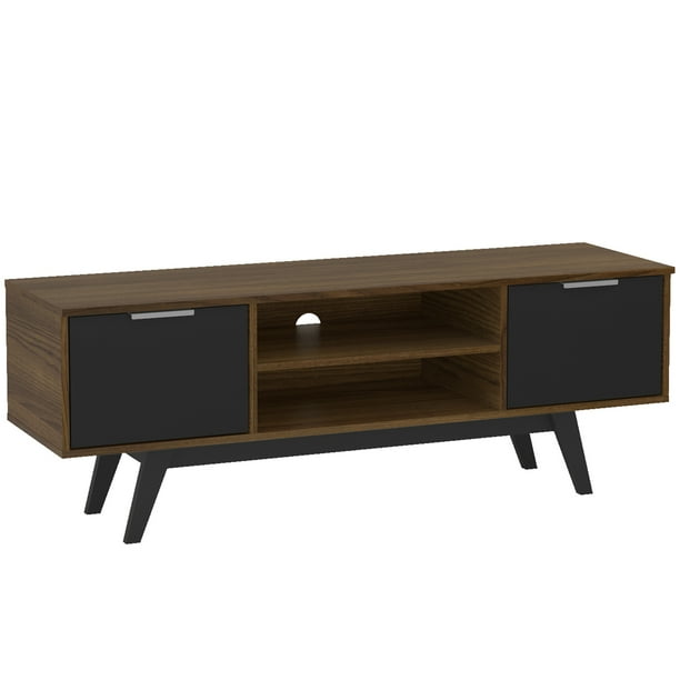 Polifurniture Shard 53 Inch TV Stand Franssino Whiskey And Black