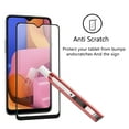 thumbnail image 7 of Mignova Screen Protector For Samsung Galaxy A20S 6.5 inch Tempered Glass 2.5D Arc Edges Screen Replacement Easy Frame Installation High Definition Fingerprint Free Case Friendly -Black 1 Pcs, 7 of 7