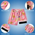 thumbnail image 3 of SILVERCELL Boys Swim Trunks with Boxer Brief Liner Swim Shorts Boys Compression Liner Youth Anti Swim Trunks 5-16 Years, 3 of 9