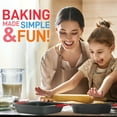 thumbnail image 7 of Nutrichef 8-piece Steel Non-stick Bakeware Set, 7 of 7