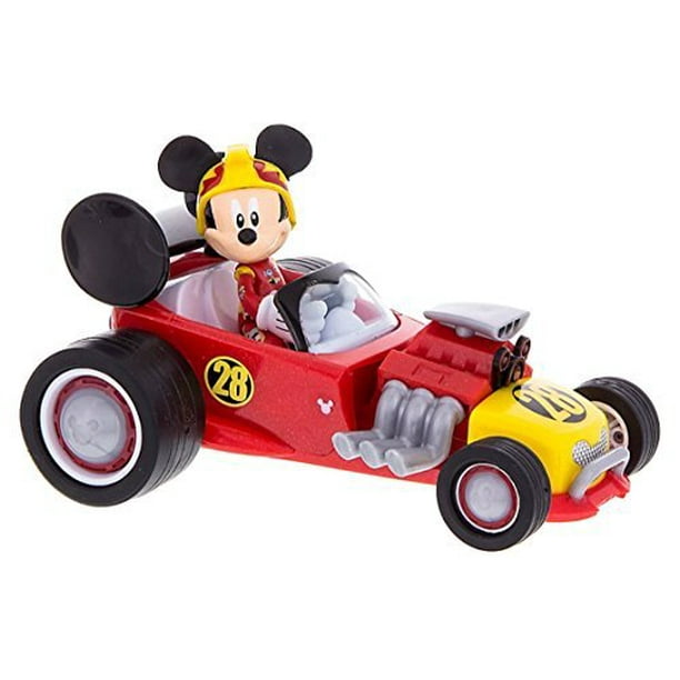 Mickey Mouse Roadster Racer Wind Up Toy Car with Sounds