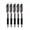 Black, variant on 4PC Black Retractable Gel Pens, With Fine Points 0.5mm for Smooth Writing, Back to School, Teacher Supplies, Journaling, Note-Taking, Doodling