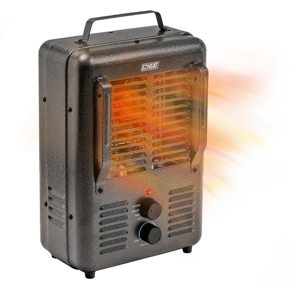 Calentador de espacio utilitario portátil estilo Milkhouse de 1500 W