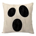 thumbnail image 2 of Halloween Decorations Throw Pillow Covers 20x20 Inch Halloween Party Decor Cartoon Print Square Cushion Cases for Living Room Farmhouse Indoor Decor, 2 of 6