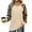 Apricot, variant on Ronuti Crewneck Sweatshirt Long Sleeve Sweater Winter Sweaters Loose Fit
