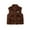 Coffee, variant on Arlun Toddler Boys Girls Vests Kids Full Zipper Sleevless Jackets Fall Winter Casual Soft Comfy Warm Outerwear Vest With Pockets Pink 8-9 Years