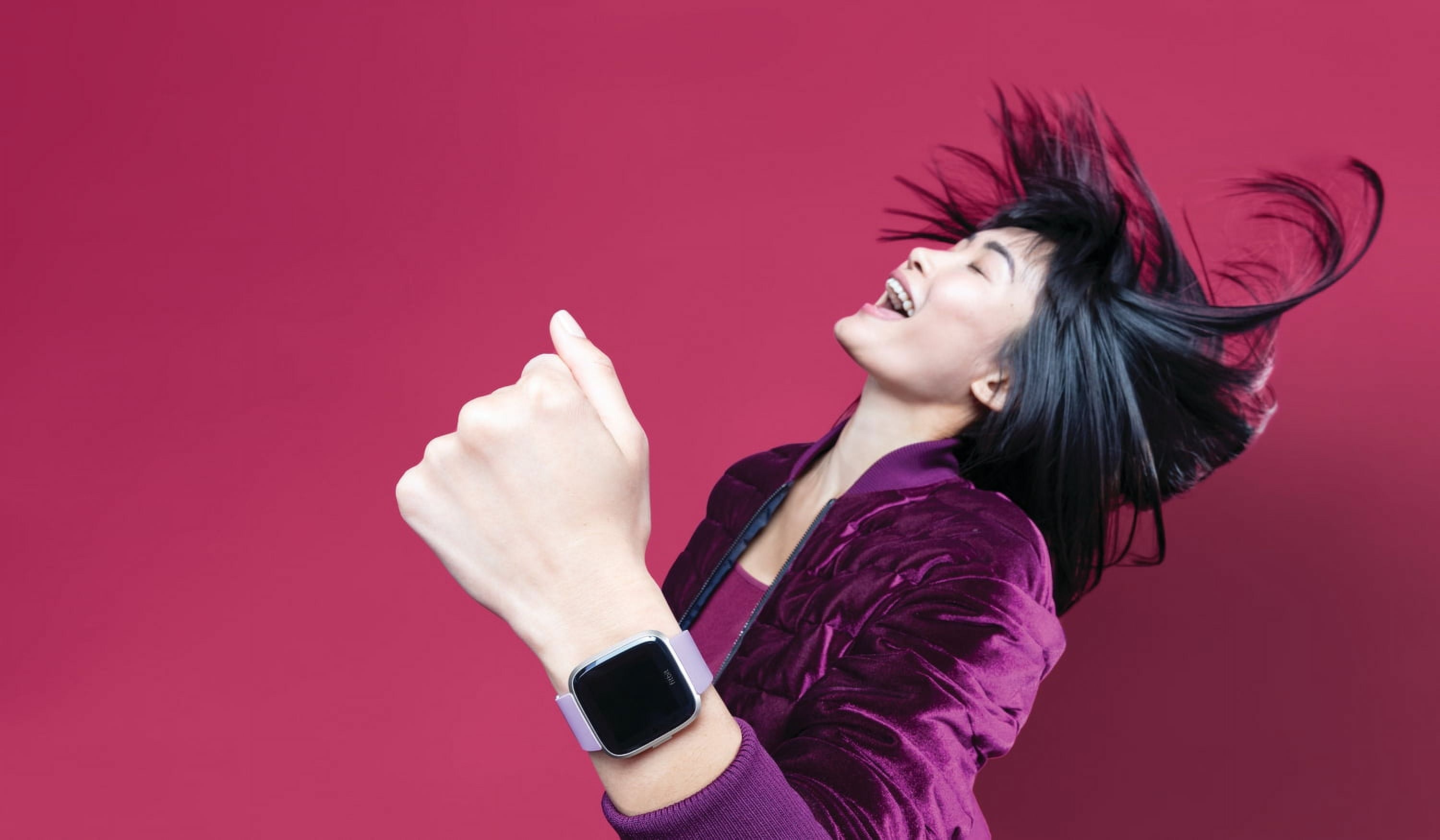 Fitbit Versa Lite Edition - Reloj inteligente, talla única (bandas S y L  incluidas), 1 unidad