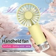 thumbnail image 3 of Vikakiooze Portable Misting Fan,Handheld Personal Mister Fan Rechargeable,Battery Operated Spray Water Mist Fan,for Travel,Outdoors,Makeup,Camping,Home,and Office Use, 3 of 6