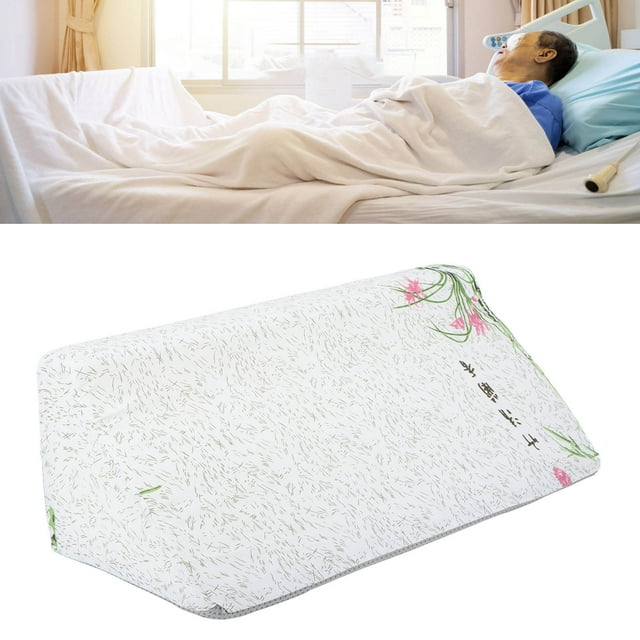 Wedge Pillow Anti Bedsore Upper Limb Sponge Turn Over Triangular Side Side Turn Over Pillow Body Pillow High Density Sponge Cotton Position Room Pillow for Bedroom Pillow Wedges