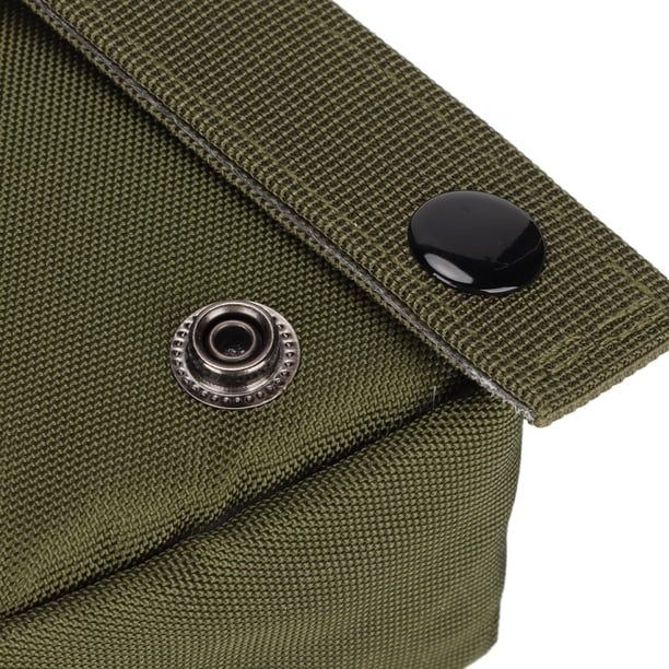 Bolsa de chaleco para perro impermeable, bolsa de sillín para perro, manos libres, mochila para entrenamiento, senderismo, acampada, paseos largos, bolsa con cremallera ArmyGreen