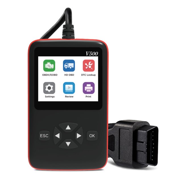 Instrumento de diagnóstico de fallas de gasolina diésel para automóviles actualizado Universal OBD II