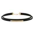 thumbnail image 1 of Collier Ras du Cou Classique Collier Colliers Légers Rétro Double Couche Ras du Cou Portable Mode Chaîne Couples Pendentifs Courts pour Or, 1 of 7