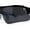 Black Grey Black, variant on Classic Mens Baseball Half Rim Shield Sport Plastic Sunglasses Black Grey
