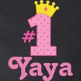 thumbnail image 3 of CafePress - Yaya Number One - Women's Long Sleeve Charcoal Gray Pajamas, 3 of 3