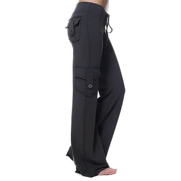 Women Yoga Pants Party Polyester Full Length Yoga Pants Solid