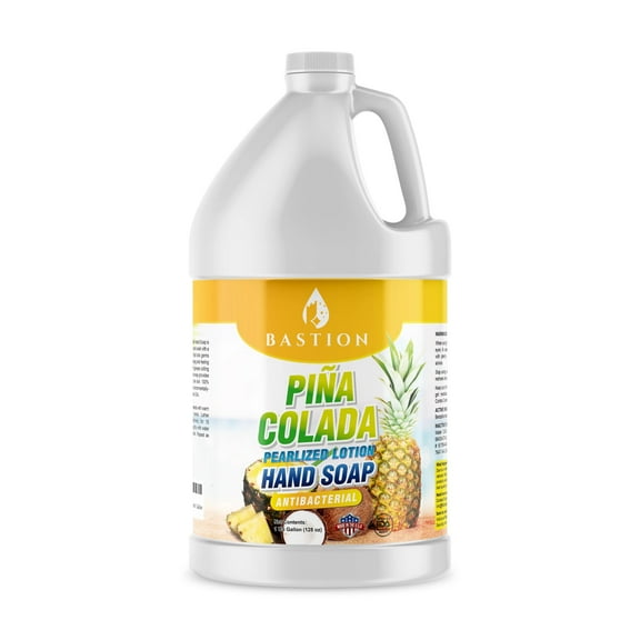 Pina Colada Scented Antibacterial Hand Soap. Sensitive. 1 Gallon (128 oz.)