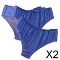 thumbnail image 1 of Calzoncillos desechables,Ropa interior desechable de tela no tejida,Braguitas de malla elástica de cintura media con diseño de SPA,Cómodo y agradable para la piel,transpirable,para, 1 of 3