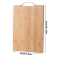 thumbnail image 3 of Fmbmuo Non-slip Cutting Board for Kitchen Wood Dishwasher Safe, Durable for Meat,Vegetables,Fruits, Large Thick Easy to Clean Butcher/Chopping Blocks, Brown, 3 of 5