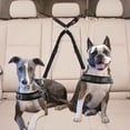 thumbnail image 3 of TIELUTT Double Dog Seat Belt Pet Car Headrest Seat Belt Tangling Dog Rope Camping Accessories Dog for Small Dogs Accessories Dog Bag Accessory Nosework Dog Accessories Accessories for Large Dogs, 3 of 3