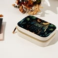thumbnail image 7 of Owl Velvet Portable Jewelry Organizer Box with Removable Compartment - Earring Holder and Gift Jewelry Box, 7 of 7