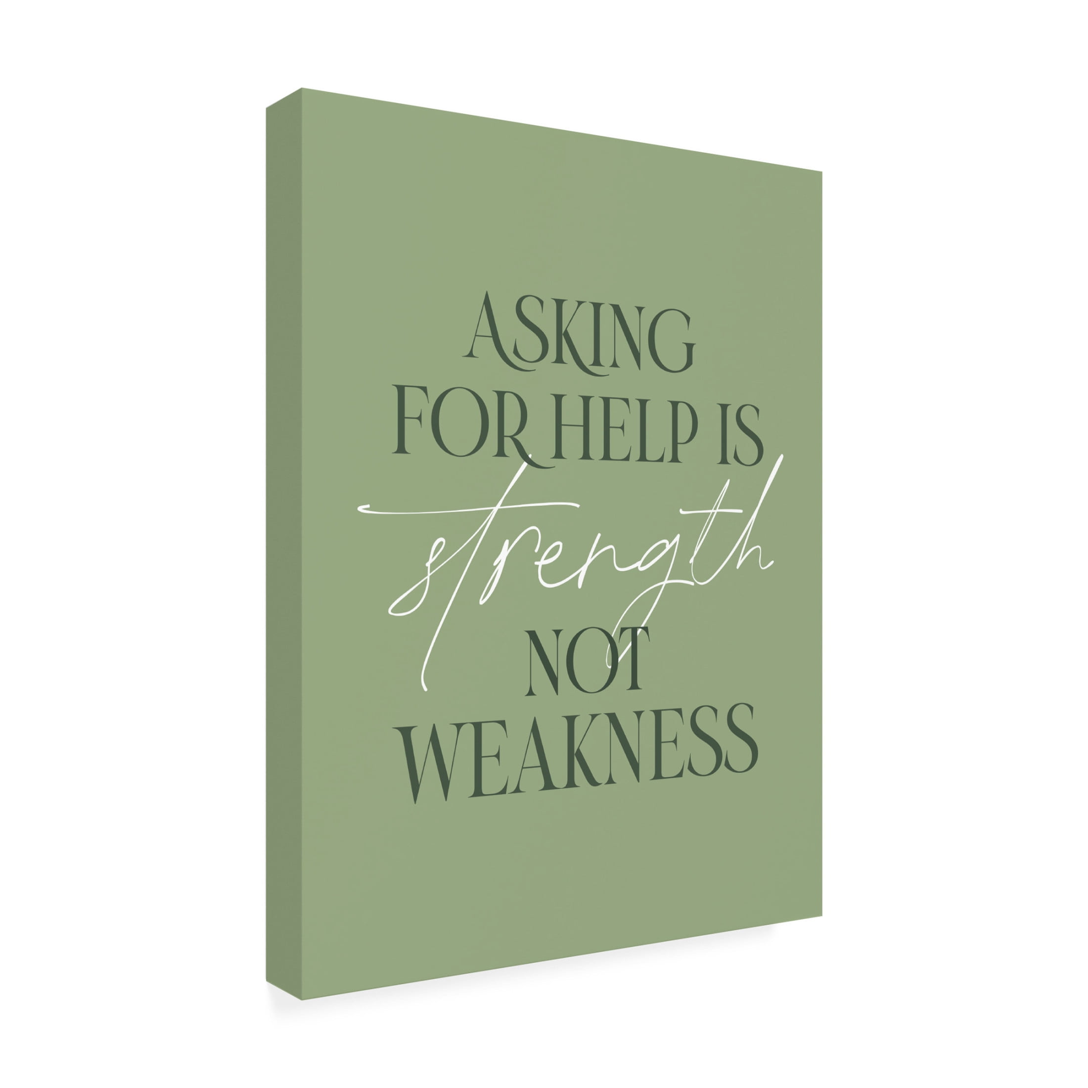 Trademark Fine Art Beth Cai  Asking Help Canvas Wall Art