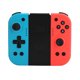 thumbnail image 2 of 1 par de consola de juegos inalámbrica izquierda derecha Gamepad rojo + azul reemplazo de controladores de juego rojo + azul, 2 of 5