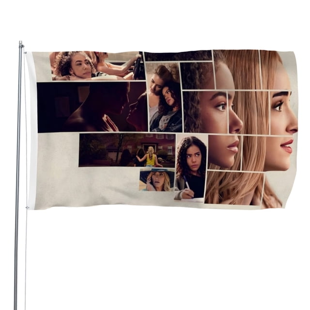 Ginny y Georgia Bandera impresa con temática, regalo perfecto para fanáticos, amigos y familiares, y adecuada para actividades al aire libre e interiores, decoraciones de fiesta. 120*180CM