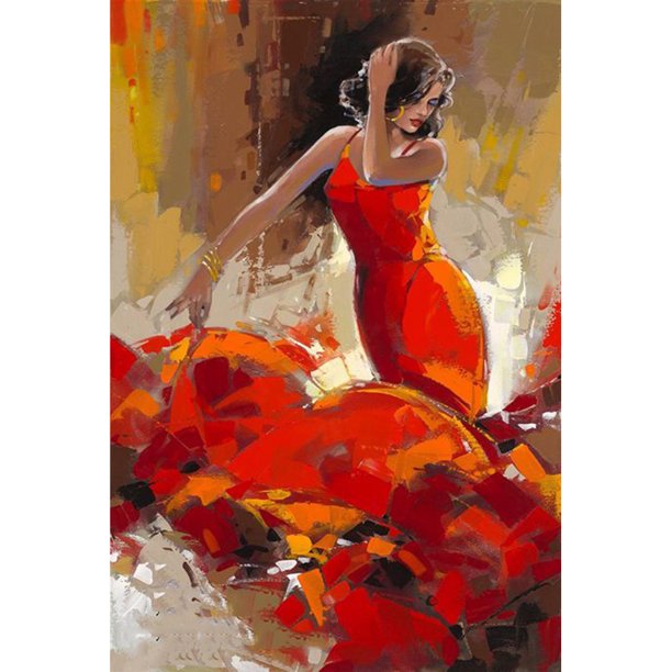 Taladro Diamante Pintura (DF4076) 5D DIY Completo Belleza Bordado Mosaico Kit (W1519) 20X30cm FLhrweasw Nuevo