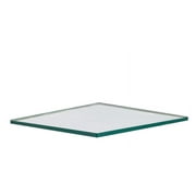 Aetna Glass Clear Single Glass Float Sheet 28 in. W X 28 in. L X 2.5 mm