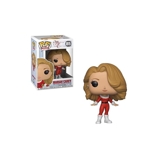 Funko Pop Rocks: Música - Figura coleccionable navideña de Mariah Carey, multicolor