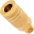thumbnail image 2 of Vixen Air 1/4" NPT Male Quick Connect Coupler with 1/4 to 1/4 (2) NPT Tee VXK1401, 2 of 3