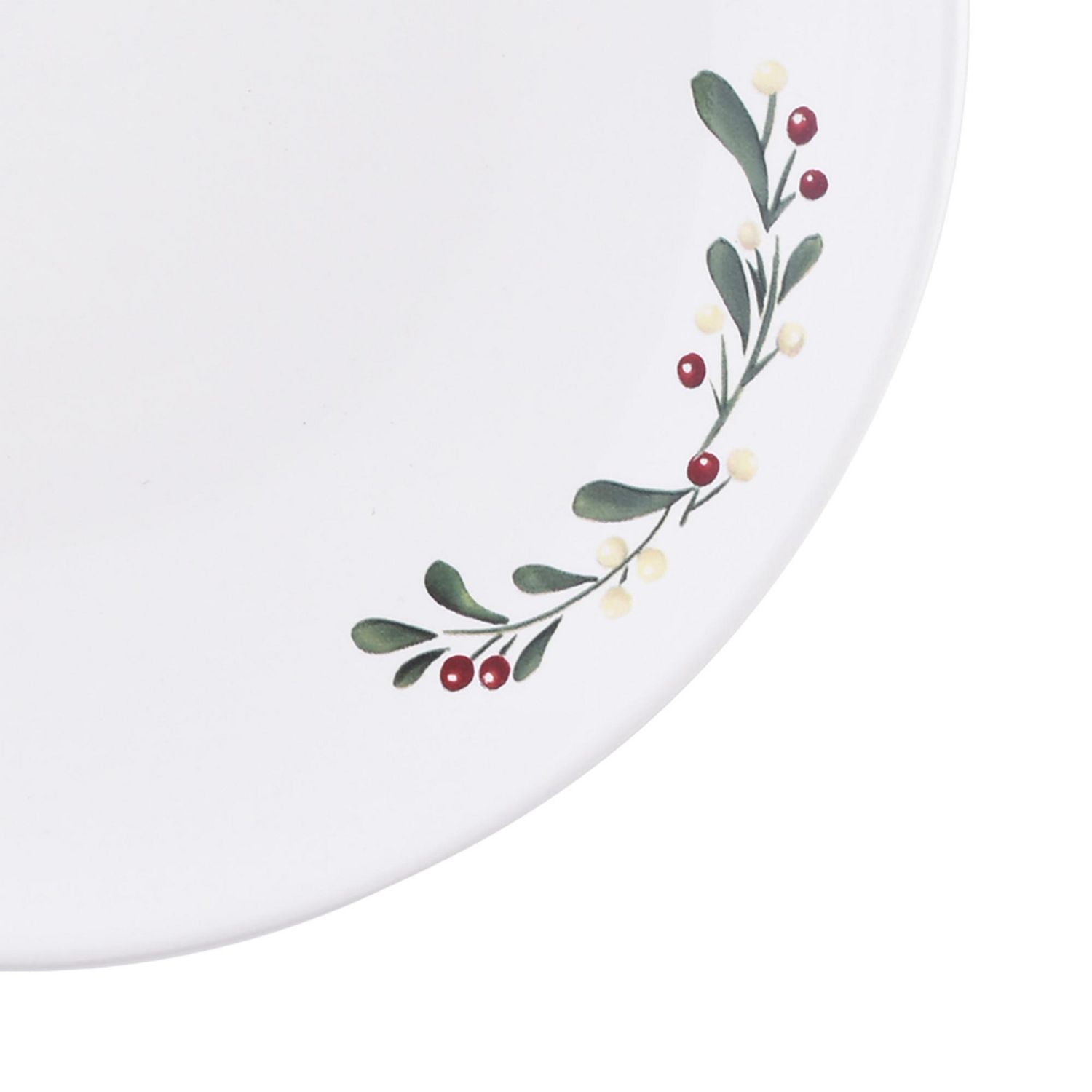 Holiday Time 7.5 inch Round Plate, 4 piece