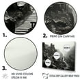 thumbnail image 3 of Designart "The Serene Mood Of The Industrial Landscape III" Factories Wall Art Living Room, 3 of 7