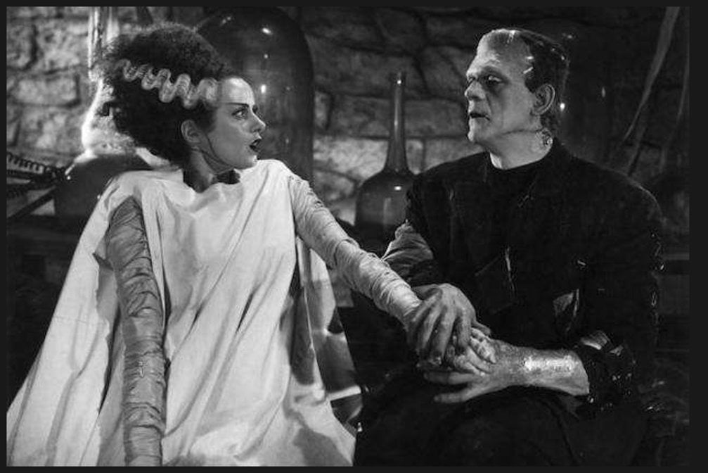 Frankenstein and the Bride of Frankenstein MousePad Movie Classic, MP382 - ...