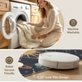 thumbnail image 5 of ODIKA 8'x10' Washable Area Rug System Galaxy Planet Map With Ringed Worlds And Comet Trails for Living Room, Under Sectional, Family , Durable, Non-Slip, 5 of 7