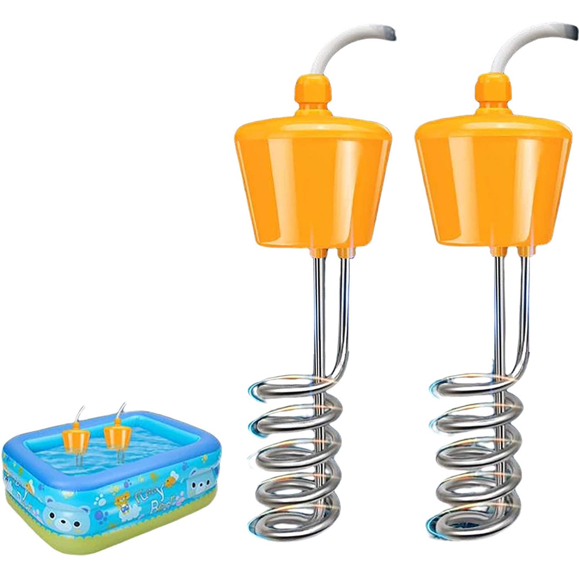 2Pcs Immersion Heater, Boiling Water Heating Tube Hot Water Heats Up Fast  Immersion Boiler Water Heater Element for Travel Camping Heating Tea Water,2000W  | Walmart Canada