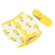 thumbnail image 4 of Conjunto de arnés y correa ajustable para mascotas pequeñas, ideal para conejillos de indias, color amarillo piña., 4 of 14