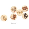 thumbnail image 5 of 500Pcs Wooden Buttons 2 Holes Round Decorative Cartoon Cat Print Assorted Wood Buttons For Kids Clothes Bag Craft, 5 of 5
