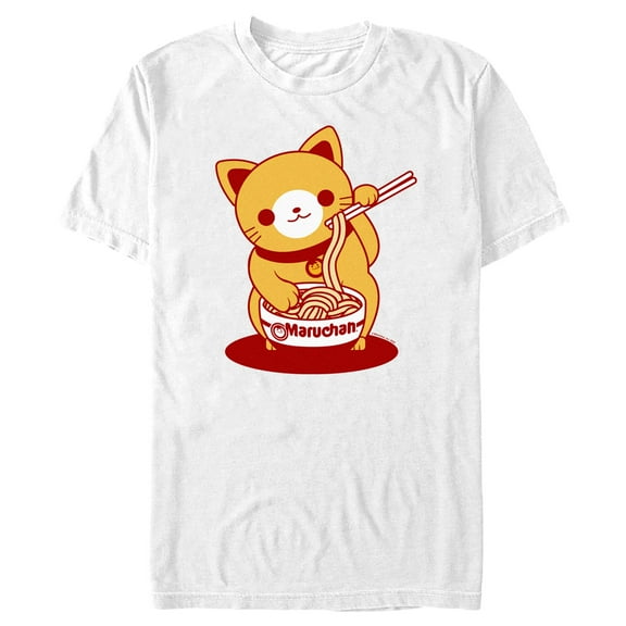 Men's Maruchan Cat Noodles  Graphic T-Shirt