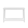 thumbnail image 4 of 48" Indoor Coastal Wood Sofa Table - Solid White, 4 of 11