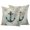 Blue Beige, variant on Outdoor Pillow Covers 26x26 Set of 2, Teal Sea Turtle Coastal Waterproof Patio Throw Pillow Covers for Couch Sofa Chair, Vintage Summer Beach Nautical Decorative Pillowcases for Throw Pillows