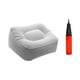 thumbnail image 4 of Reposapiés inflable con inflador Reposapiés ergonómico Cama creativa Pies flocados Gris, 4 of 9