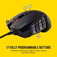 thumbnail image 3 of Mouse gamer Corsair Scimitar RGB Elite 18000 DPI con cable, 3 of 8